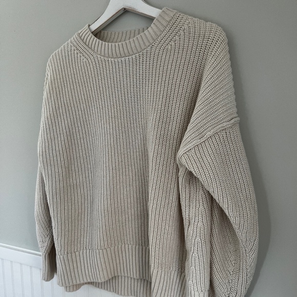 Cotton Pullover Sweater - Picture 1 of 4